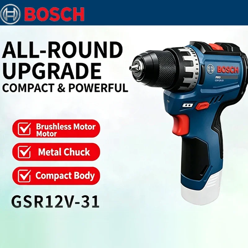 Home Improvement In Usa - ボッシュ GSR 12V-31 ブラシレス電動ドリル 高トルク デュアルスピード