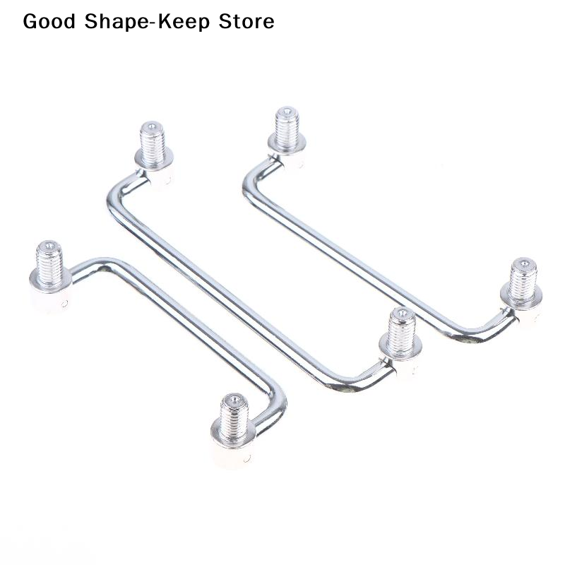 Cabinet Handle Pull - 炭素鋼金属ドアプル折りたたみU字型引き出しハンドル変形防止リビングルームキャビネットワードローブDIYインストール用