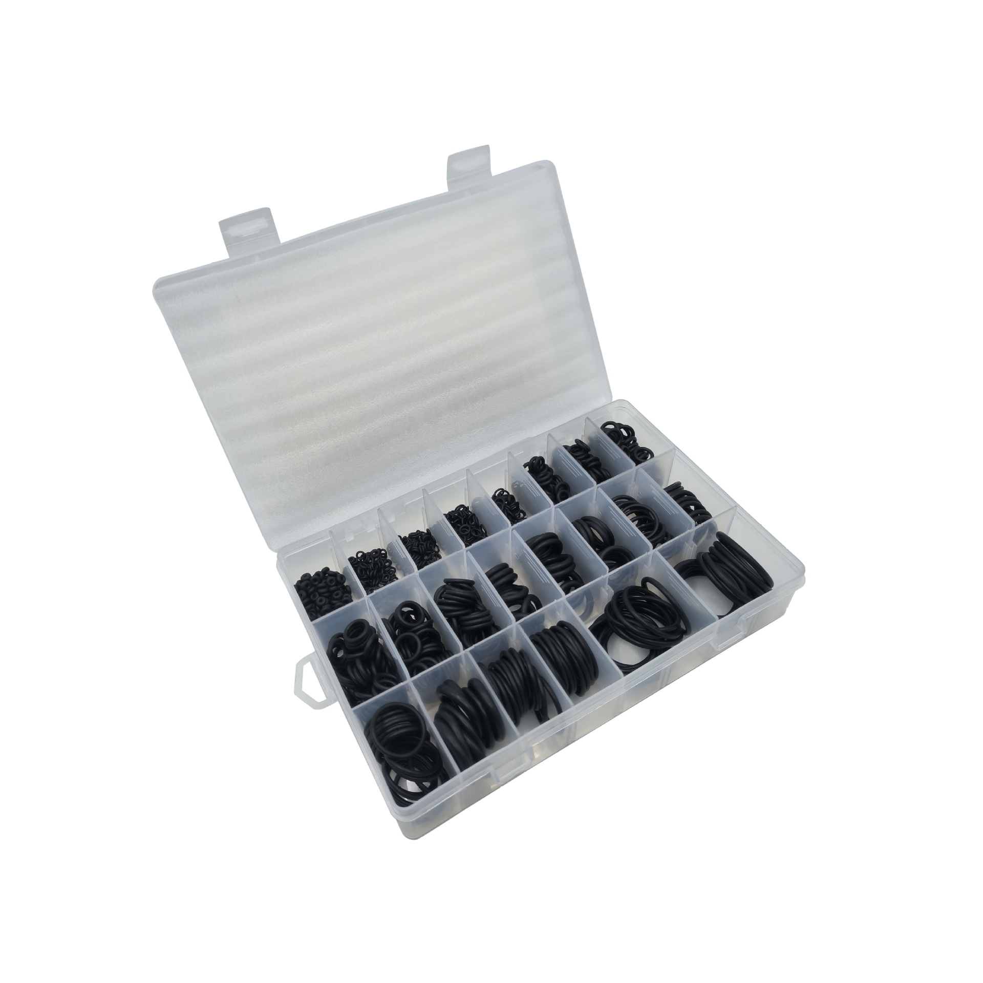 Home Improvement And Supply - 住宅改修用金具、配管修理用工具、消耗品 1020個入りOリングセット ブラックレザーシールガスケット