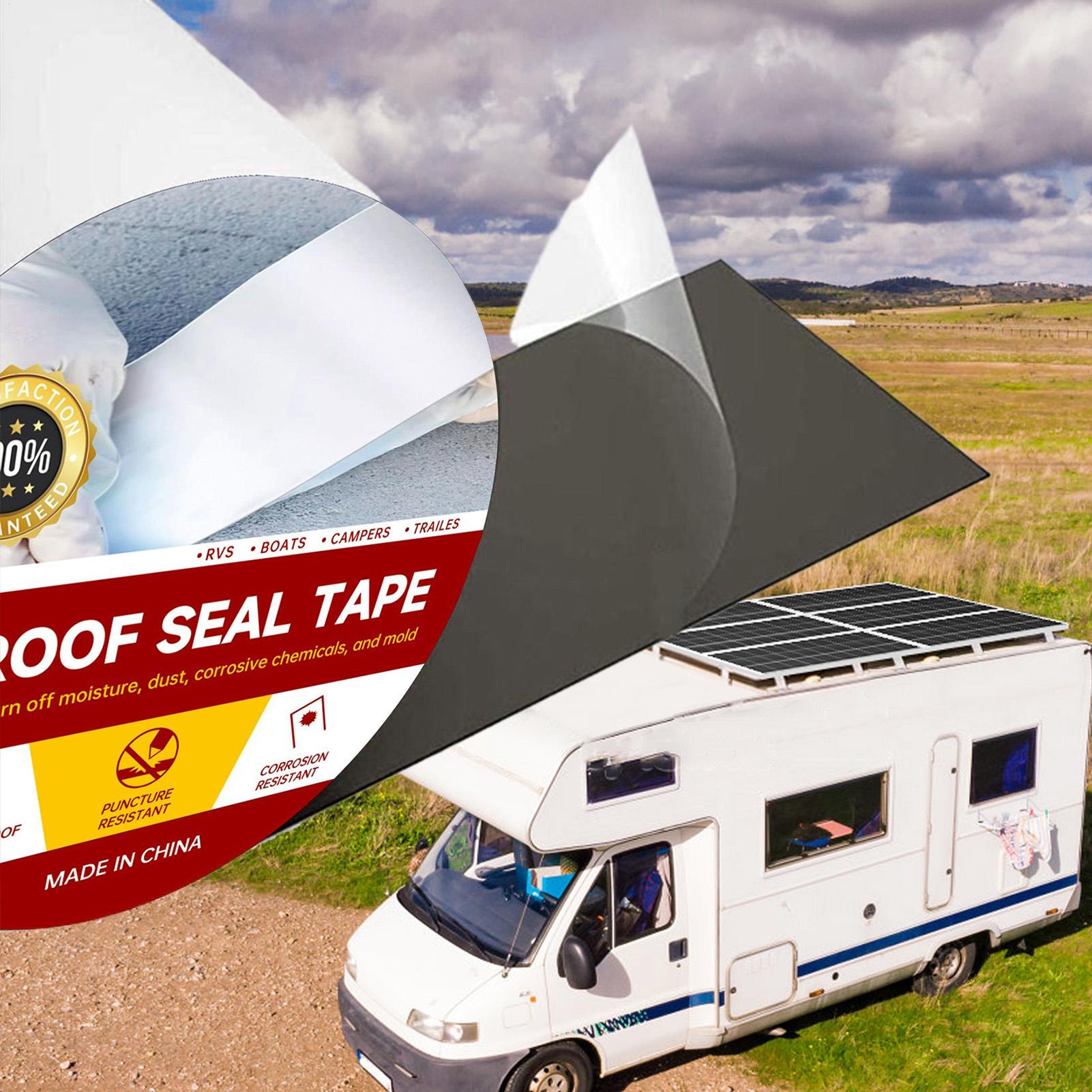 RV 屋根シーラントテープ防水キャンピングカーシーリングパッ - Roof Sealant Patch のレビューと価格