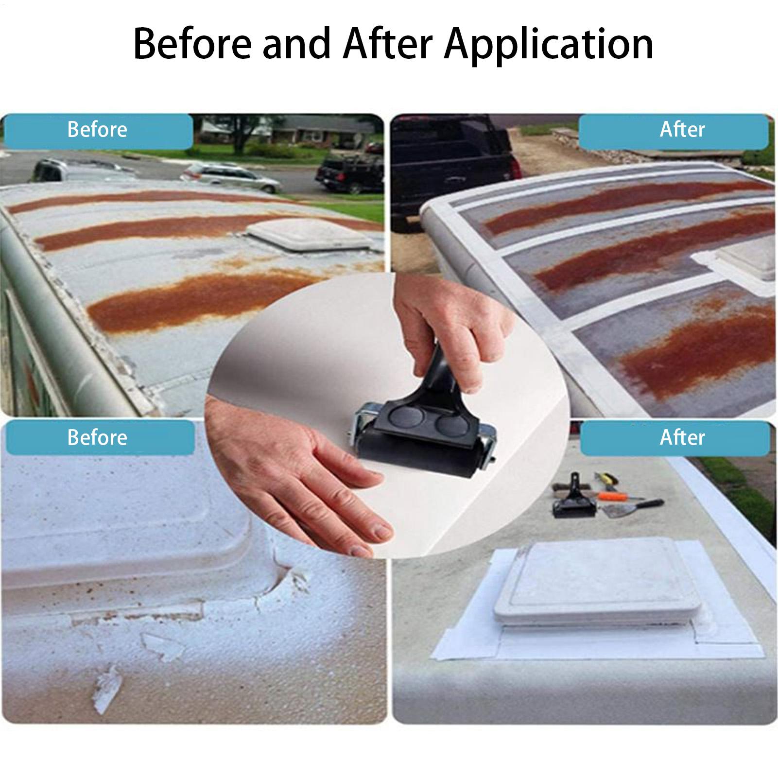 RV 屋根シーラントテープ防水キャンピングカーシーリングパッ - Roof Sealant Patch のレビューと価格