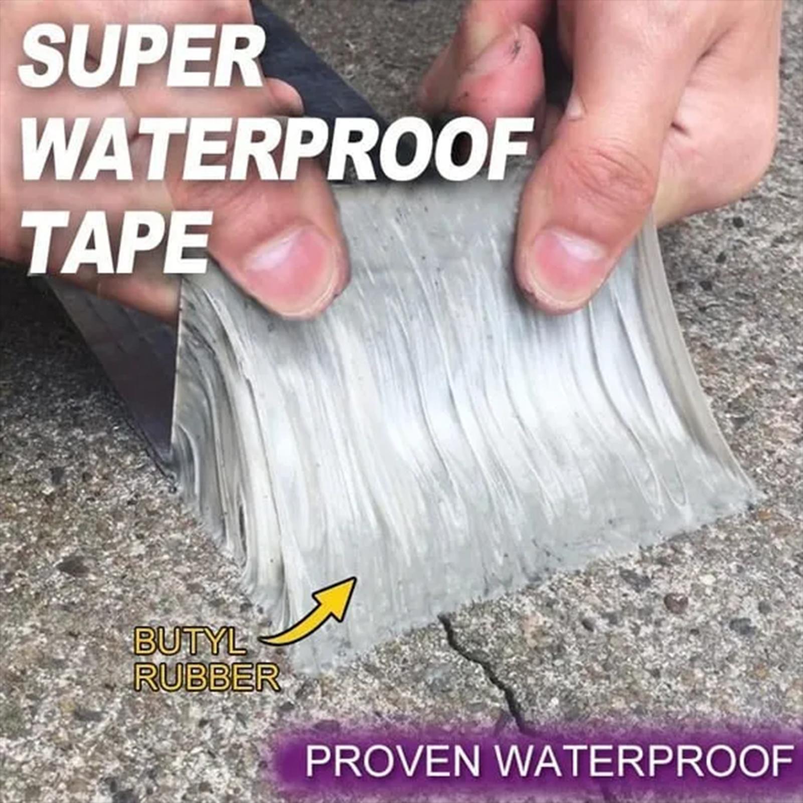 防水テープ 1.5 ミリメートル厚自己粘着パッチ UV 耐性 - Roof Sealant Patch のレビューと価格