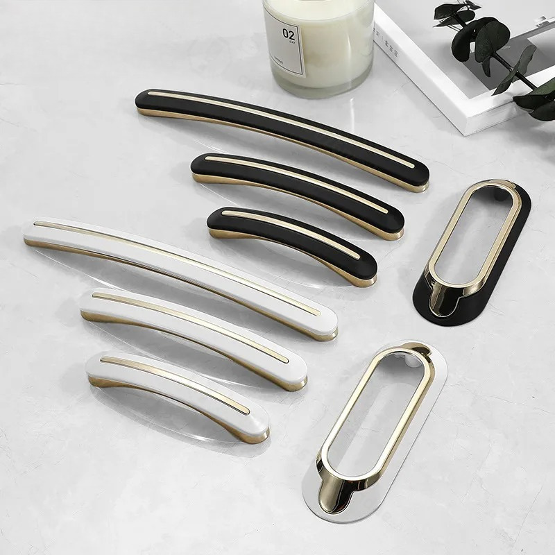 モダンなシンプル亜鉛合金製キャビネット引き出しハンドル、軽量 - Cabinet Handle Pull のレビューと価格