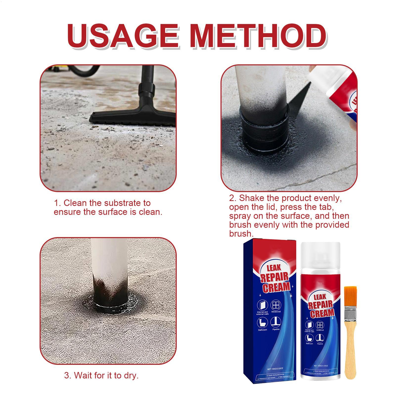 100ml 漏れ修理 防水シーラント 液体 壁 屋根 補修剤 - Roof Sealant Patch のレビューと価格