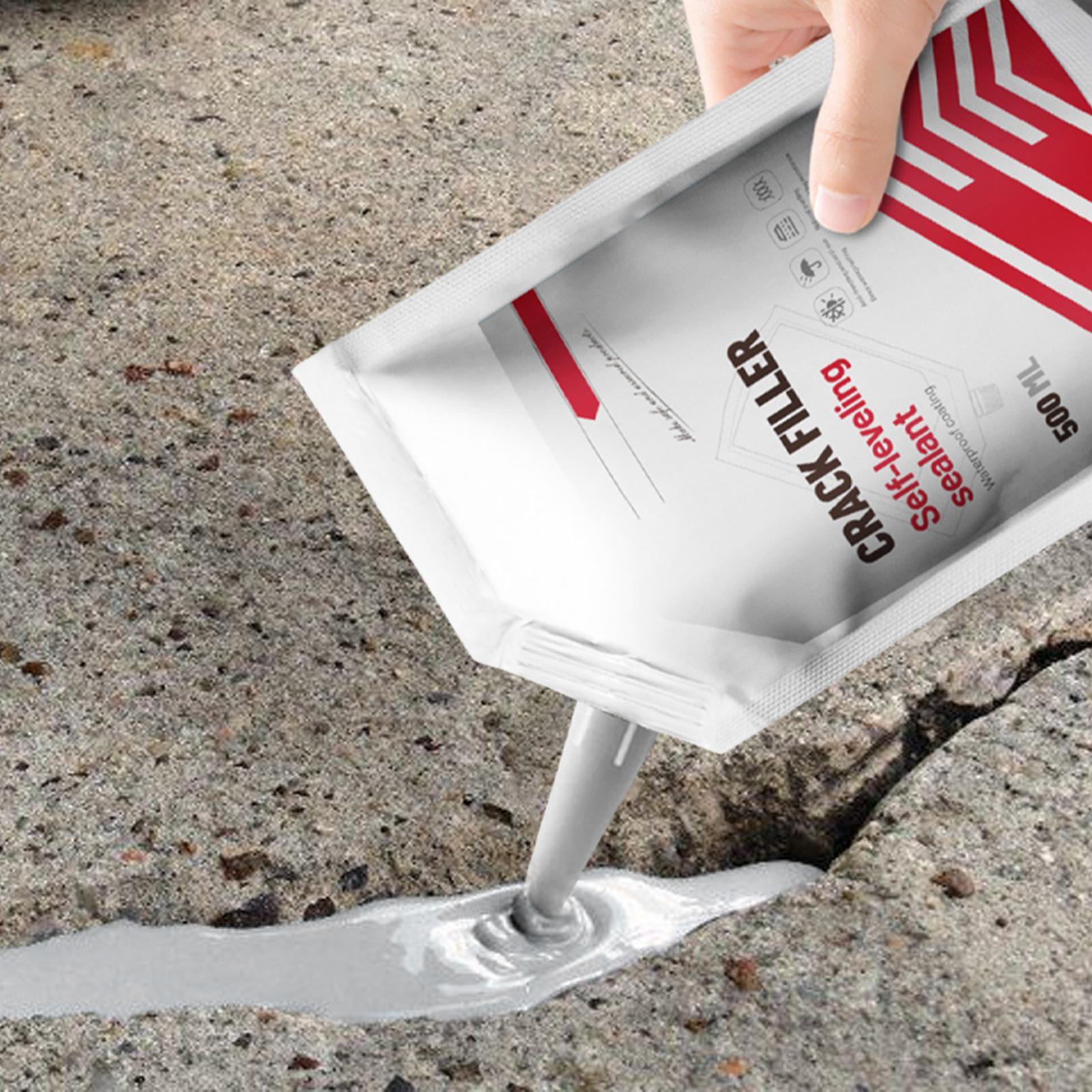 壁穴埋め材 500ml アスファルトひび割れ補修材 コンクリ - Roof Sealant Patch のレビューと価格